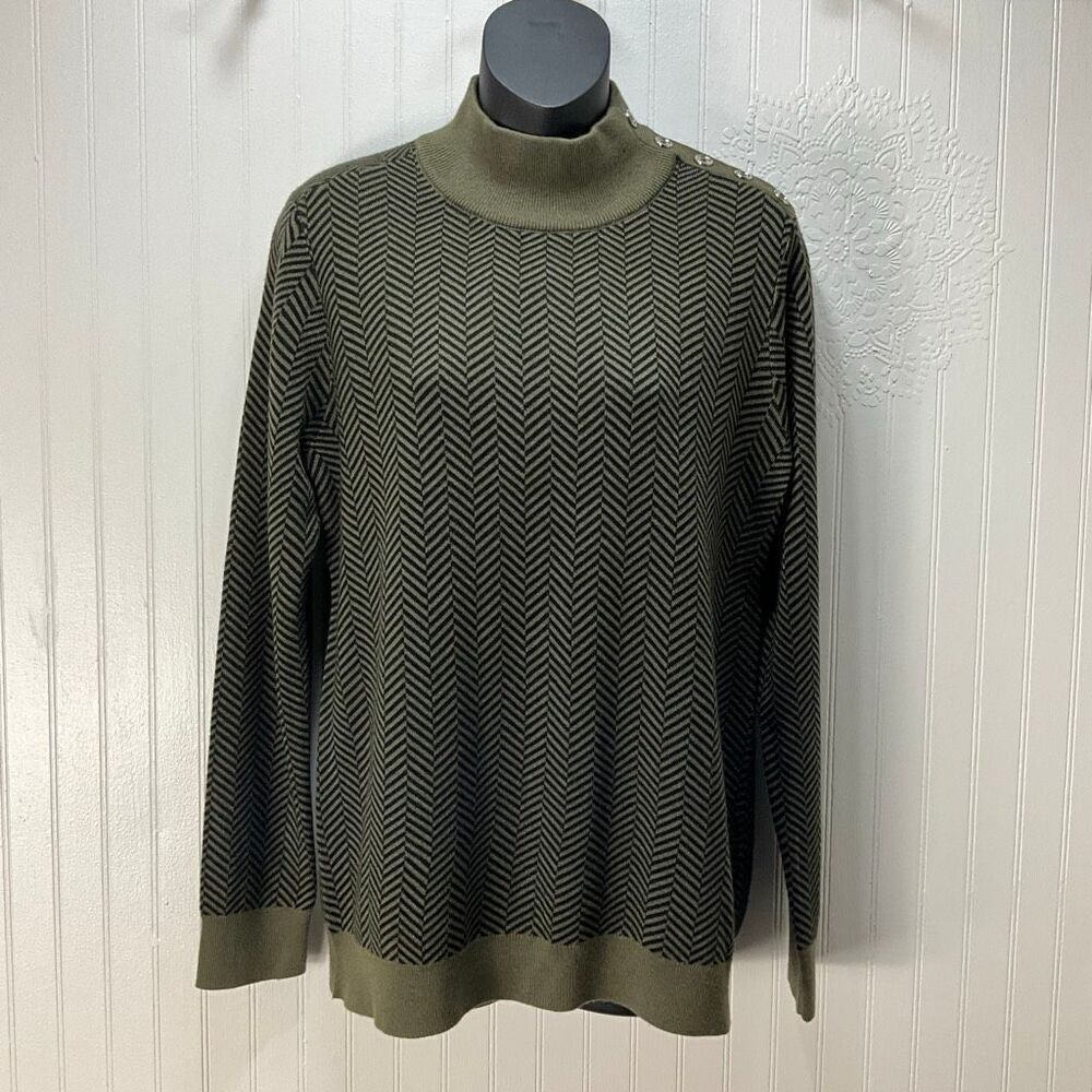 CALVIN KLEIN Herringbone Sweater